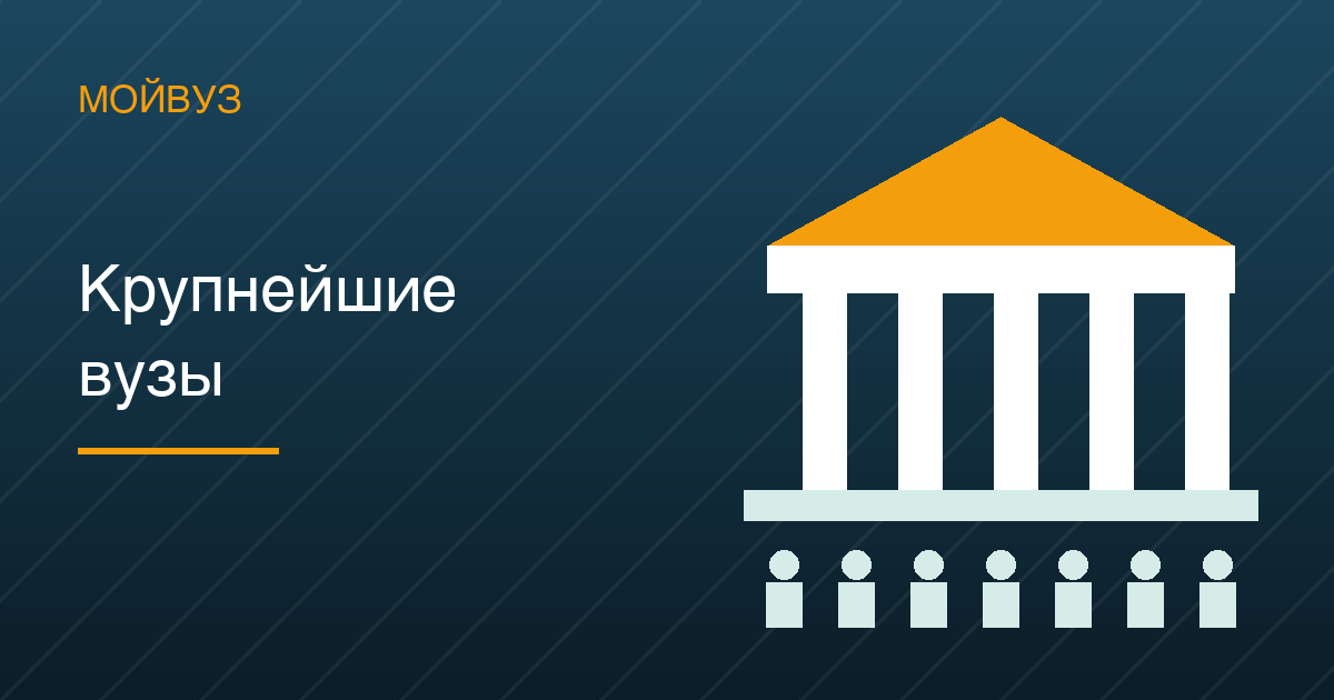 Тридцать четыре тысячи студентов в одном университете: у 50 крупнейших вузов — четверть всех учащихся